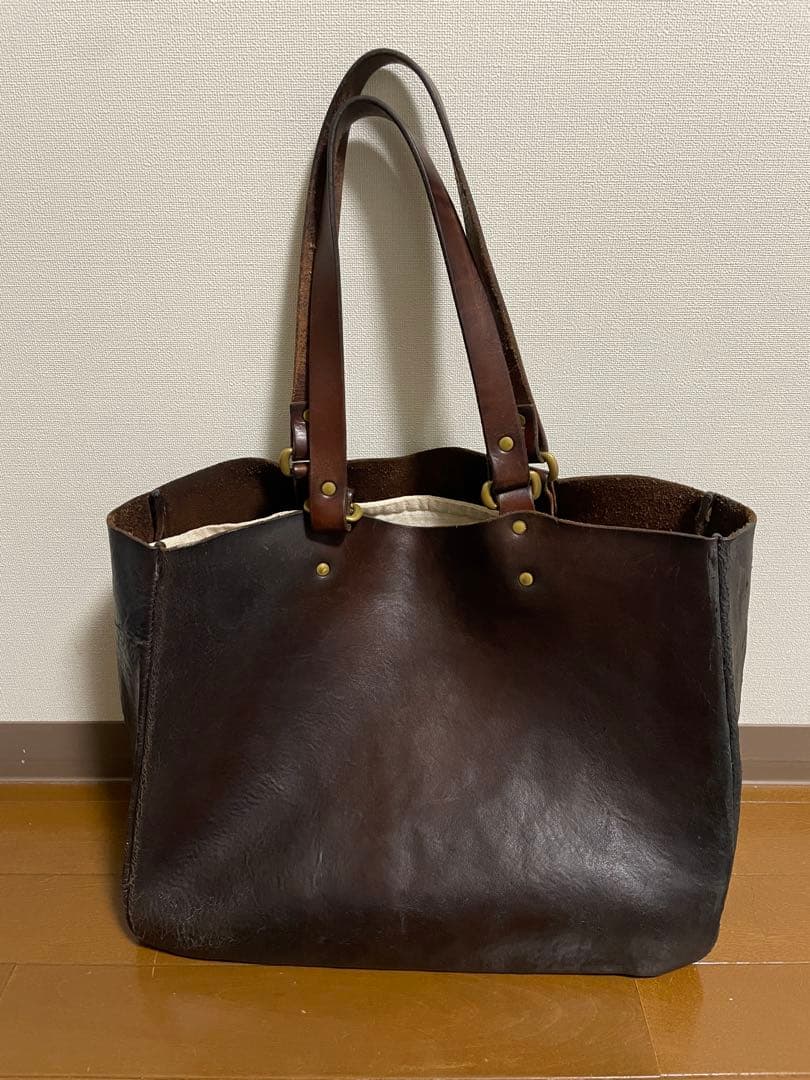 SLOW ボーノトートbono tote bag width type ブラウン Bono - Tote Bag - Width Type｜SLOW – スロウ 公式ECサイト | 革製の