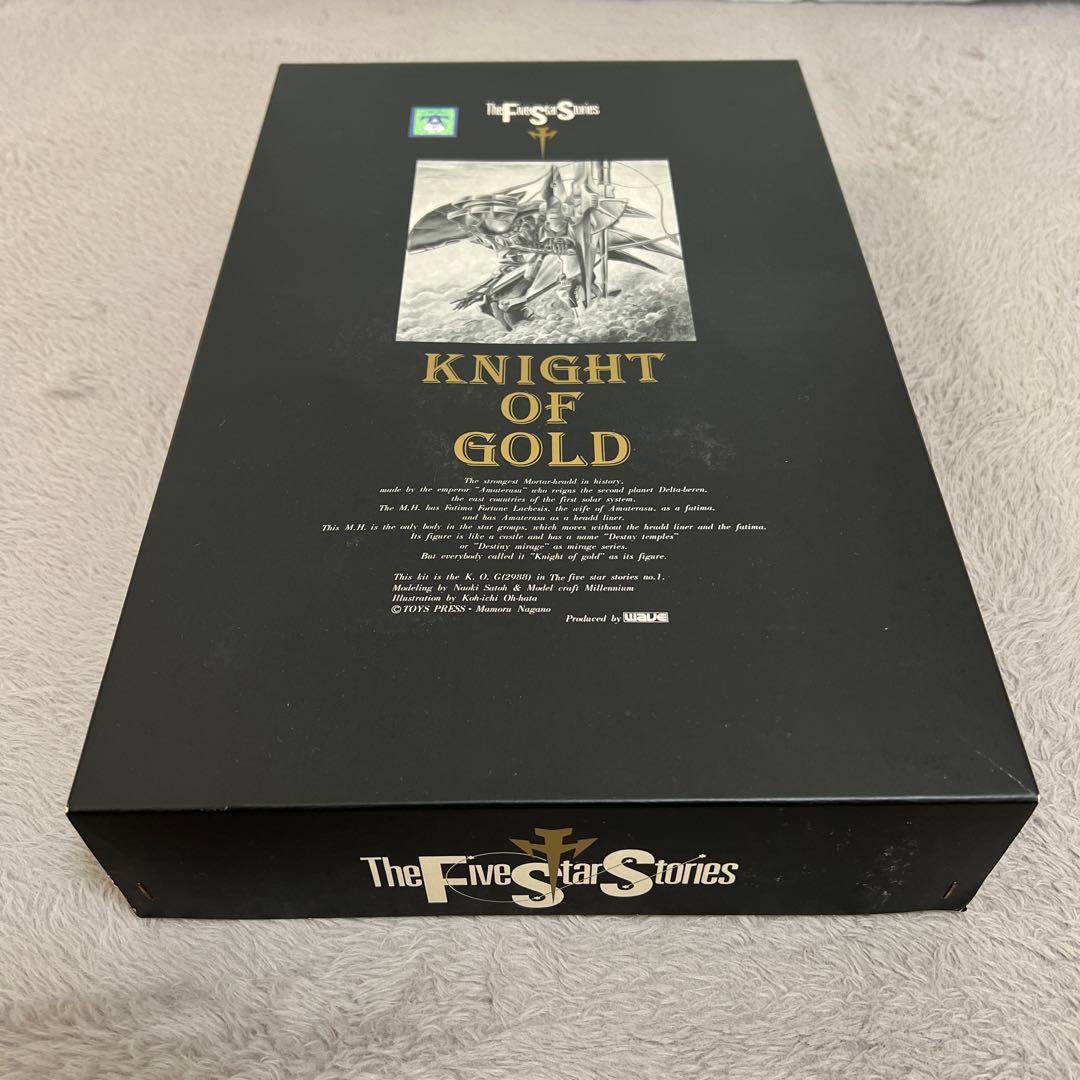 WAVE 1/100 MHナイトオブゴールド【新品未組立】