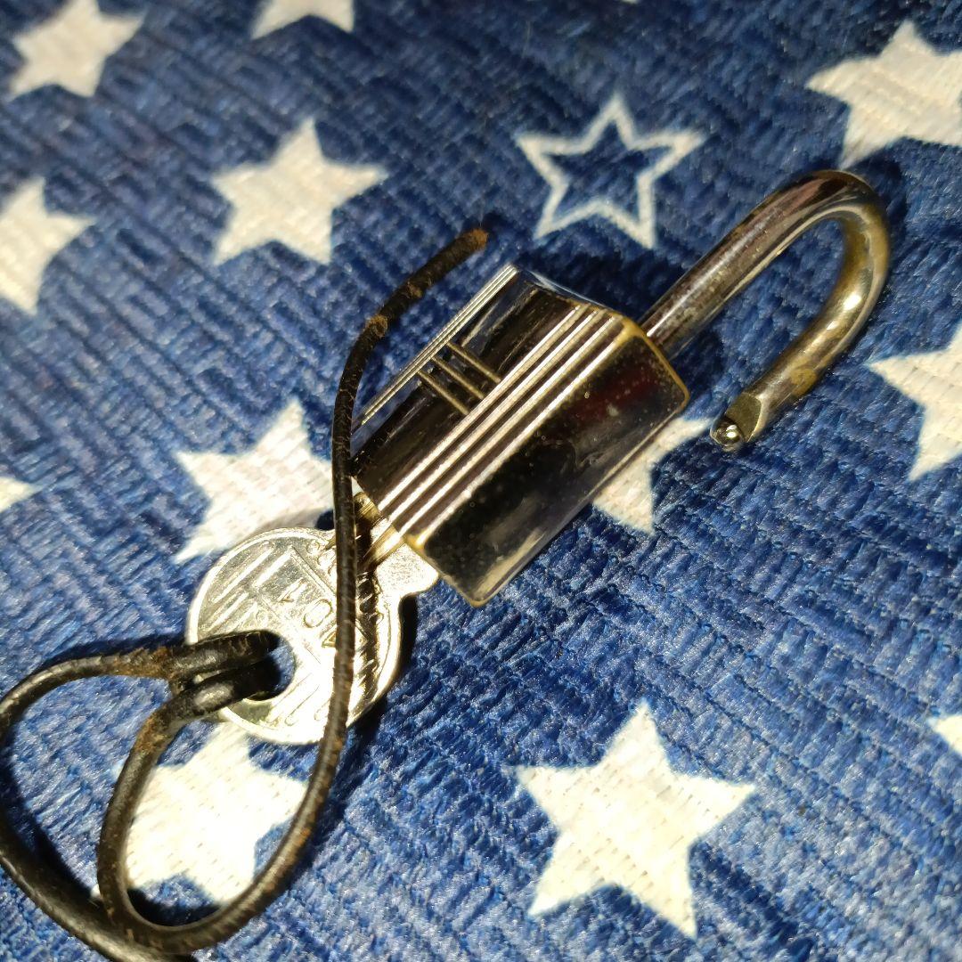HERMES エルメス カデナ シルバー 鍵 南京錠 101
