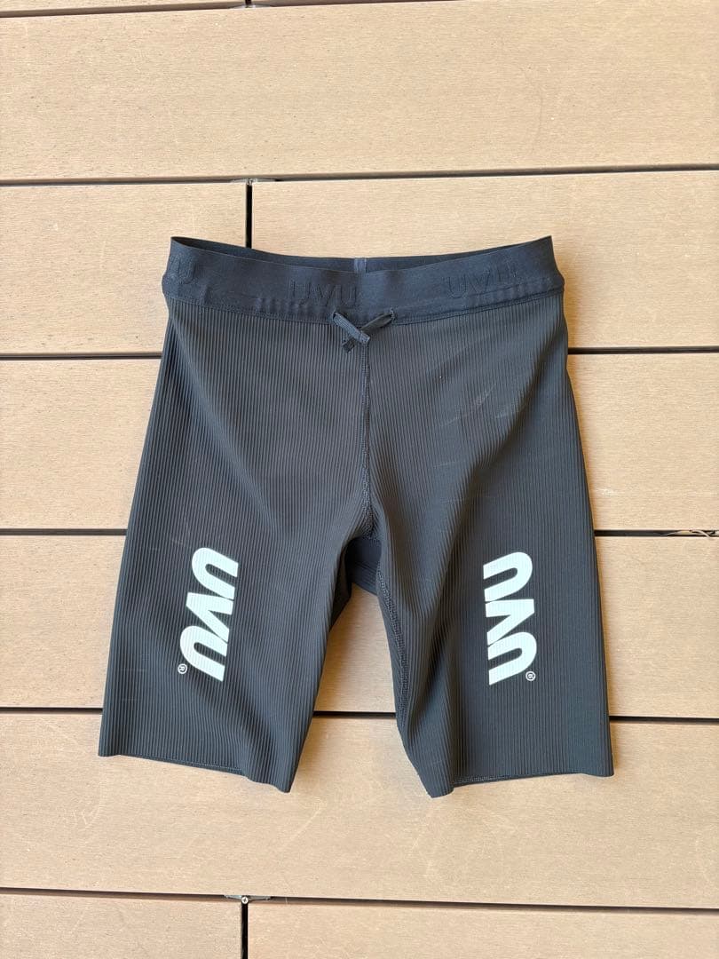 ⁂COCO様用　UVU CLUB ハーフタイツ 2.0 BLACK 黒