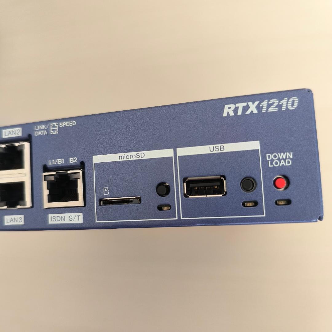 YAMAHA RTX1210 (Rev.14.01.42) 初期化済