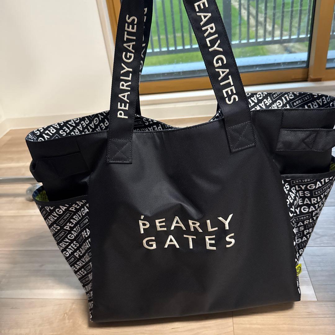 PEARLY GATES ゴルフバッグ 大容量 ブラック PEARLY GATES（パーリーゲイツ） ゴルフ 「PEARLY GATES」カートバッグ