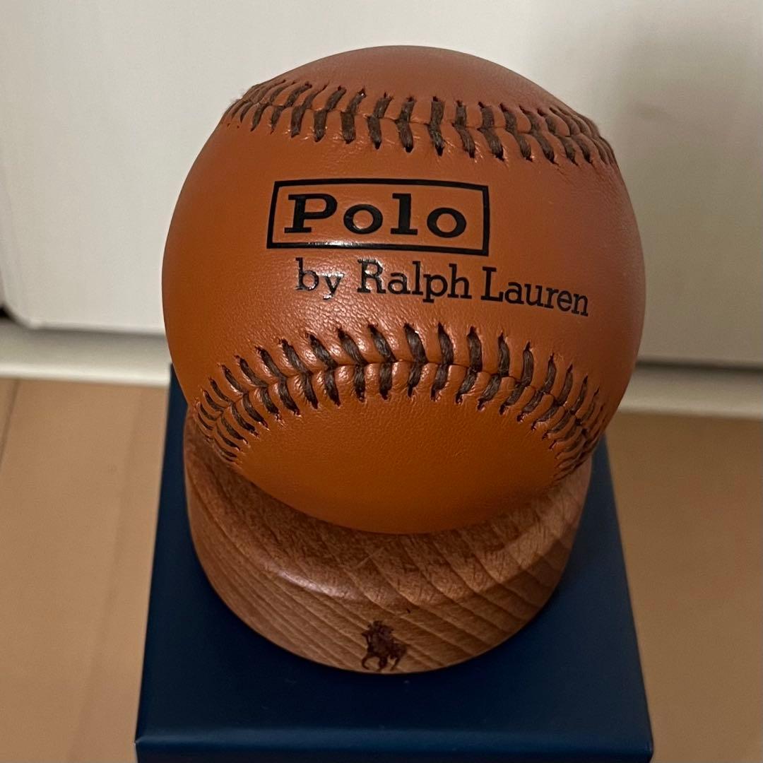 新品・未使用】ポロラルフローレン 野球ボール ノベルティ 非売品