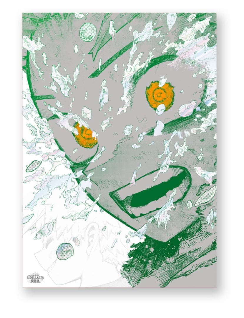 ヒロアカ】原画展 A2アートポスター2枚セット 【The Beginning