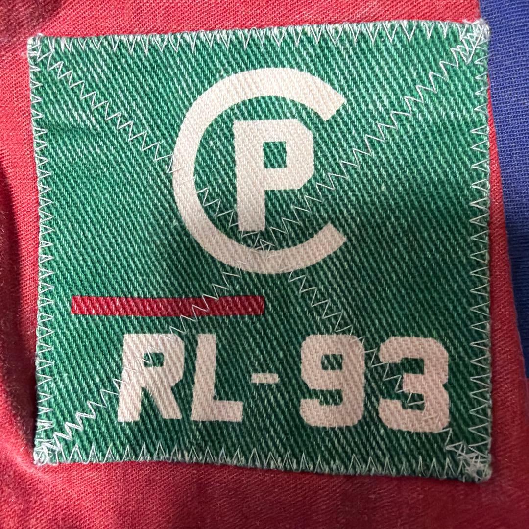 90S ラルフローレン CP RL93 レガッタコレクション ラガーシャツ
