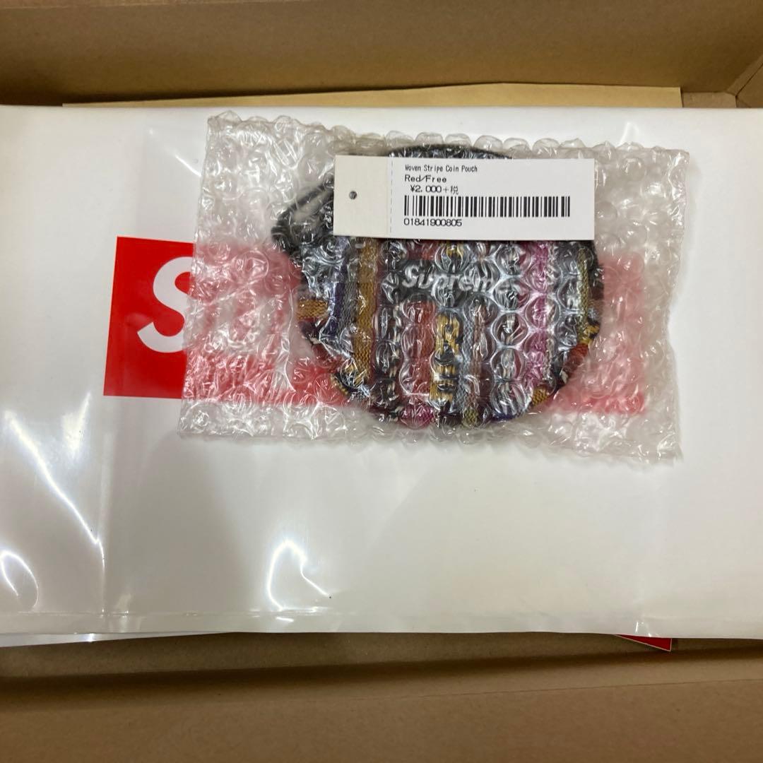 Supreme 20SS Woven Stripe Coin Pouch新品 Supreme Woven Stripe Coin Pouch (SS20) - $12