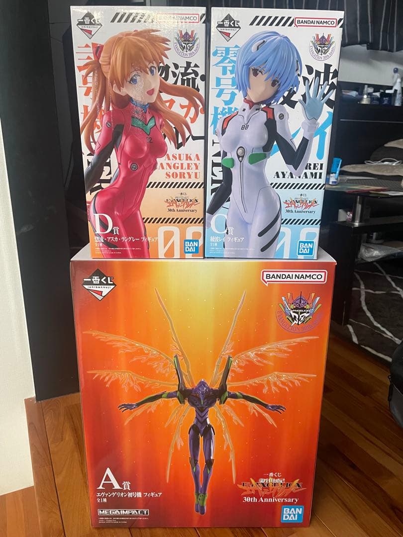 エヴァンゲリオン 30th Anniversary フィギュアセット 1番くじ - メルカリ