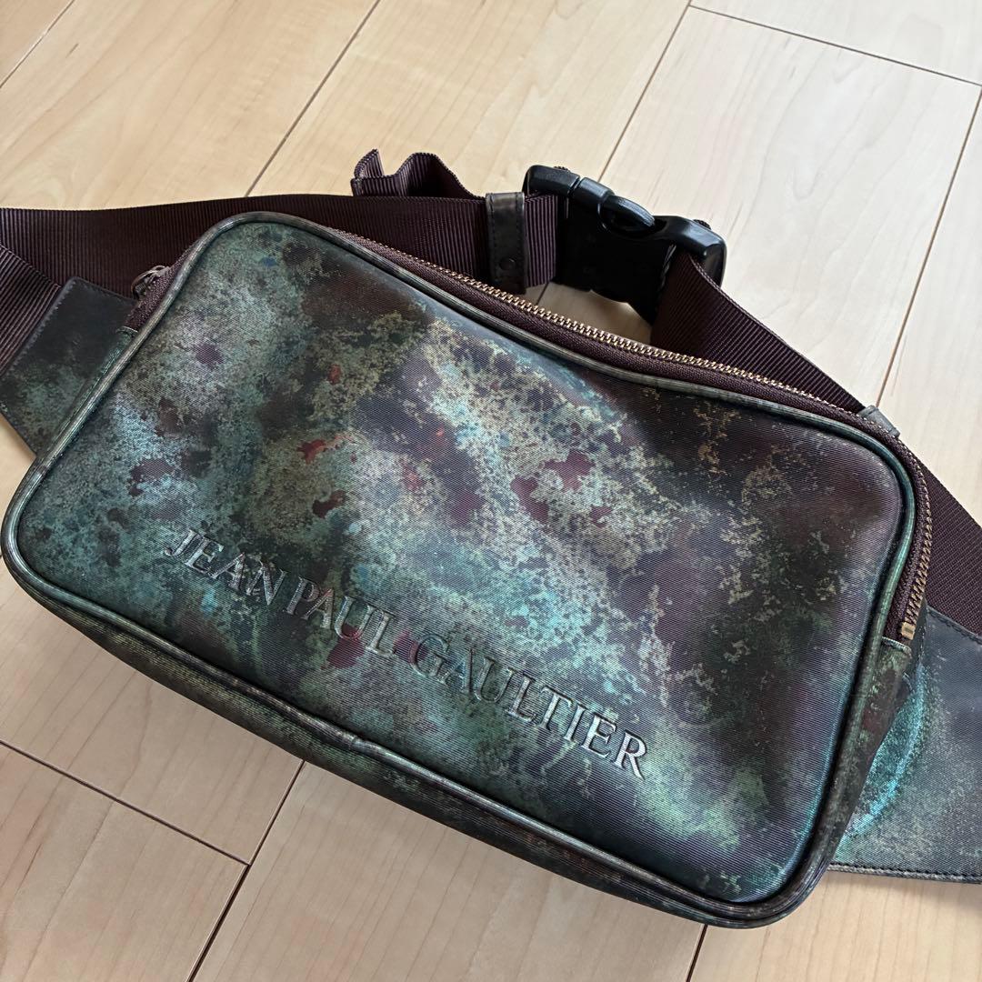 d*2様 【Jean Paul GAULTIER】Vサイバー ウエストバッグ 90s “Jean Paul GAULTIER” V-CYBER 2way shoulder bag 90年代 ジャン