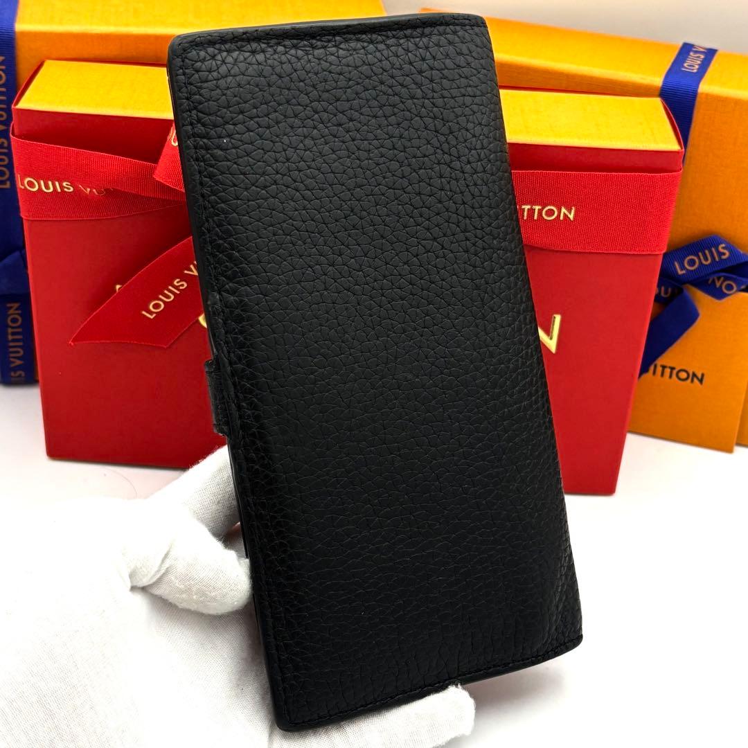 ☆美品☆ルイヴィトン 長財布 トリヨン カプシーヌ ヴェルティカル