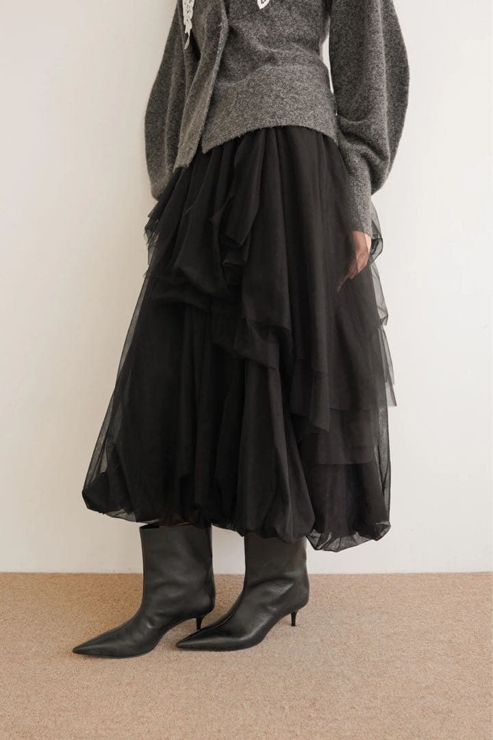 Acka. tiered tulle skirt サイズ1 - メルカリ