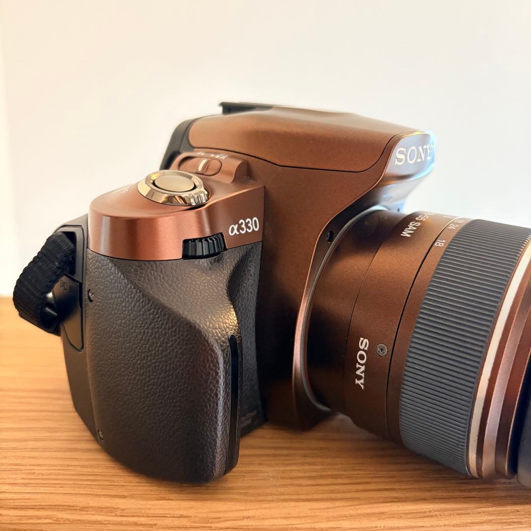レア 希少 α330 ブラウン ジャンク SONY α デジタル一眼レフカメラ
