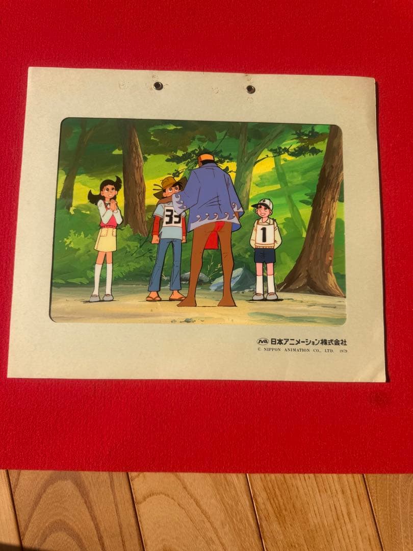 釣りキチ三平 オリジナルセル画10枚 当時物