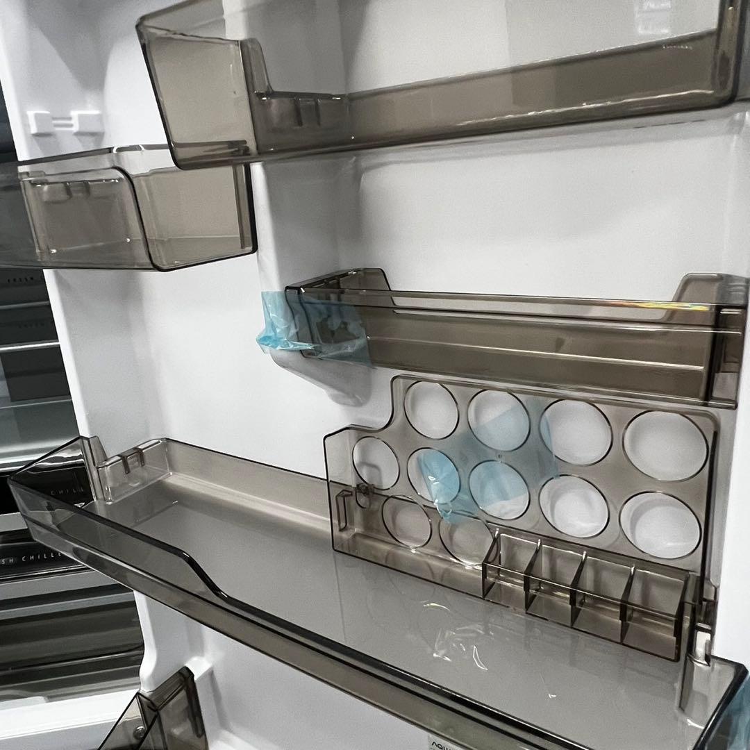 958⭕️【未使用】25年 綺麗 冷蔵庫 アクア 大型 400-500ℓ 設置無料