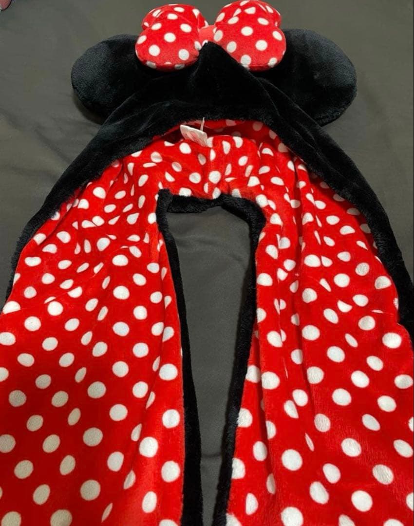 ディズニー　ファンキャップマフラー　ミニー