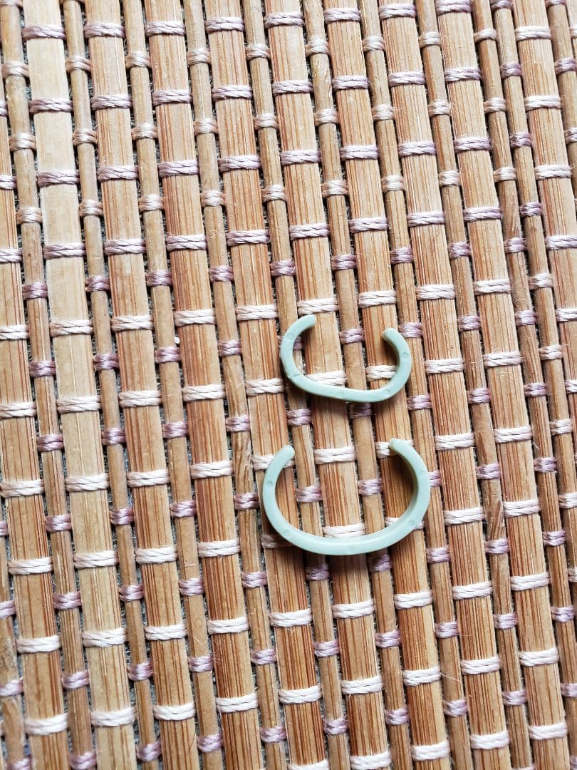 幽遊白書消しゴム4弾　桑原　プラパーツ　キン消し　キャラクター　森永　食玩