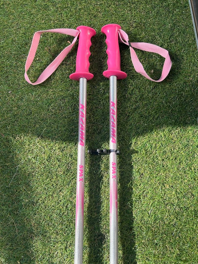 ジュニア/女性用】Hart スキー板 148cm KAZAMA ポール セット - メルカリ