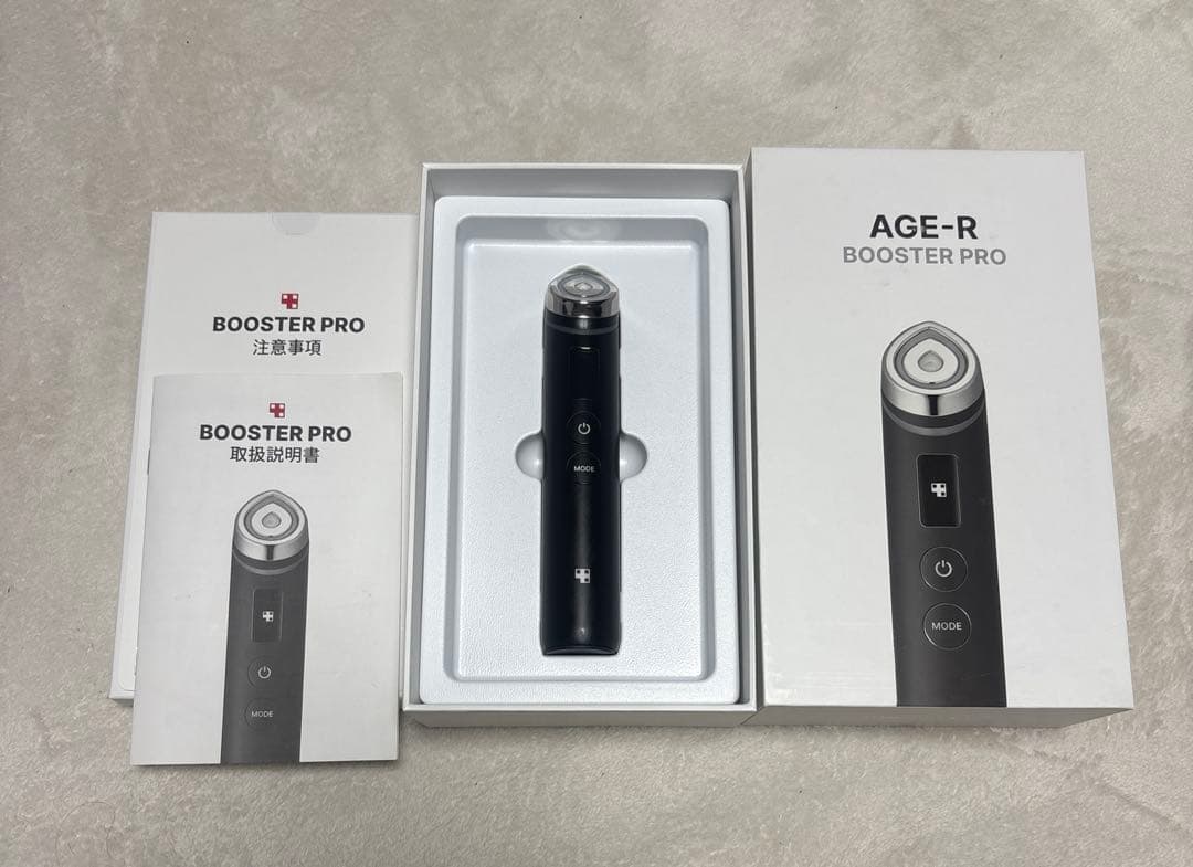 medicube メディキューブ AGE-R ブースタープロ ブラック 美顔器