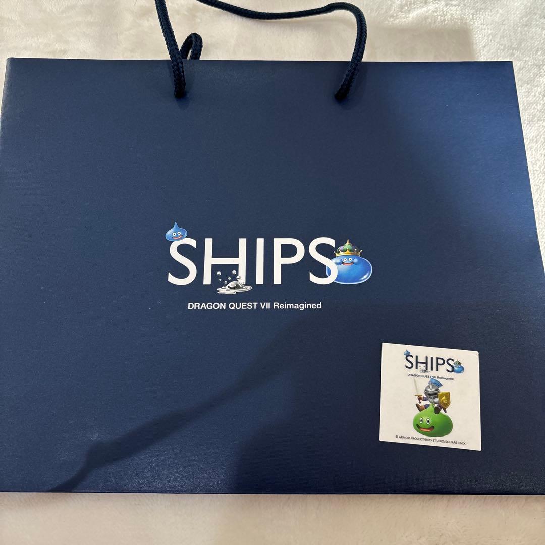 SHIPSドラクエパーカーLLサイズ ショッパー、シール付き　新品