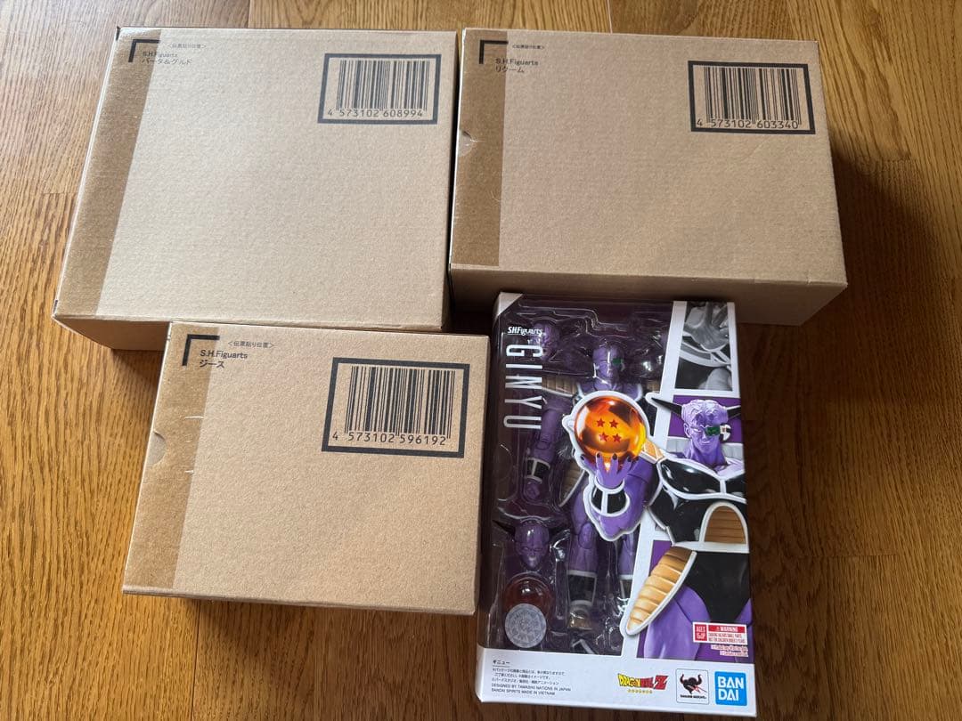 未開封　S.H.Figuarts ドラゴンボール　ギニュー特戦隊セット