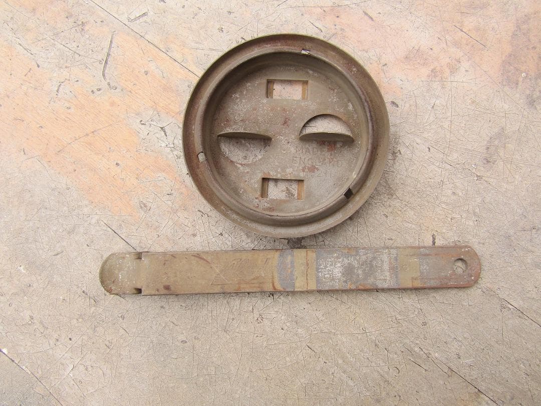 イギリス製 アラジンストーブ用 芯カッター 上蓋外し 貴重 ビンテージ