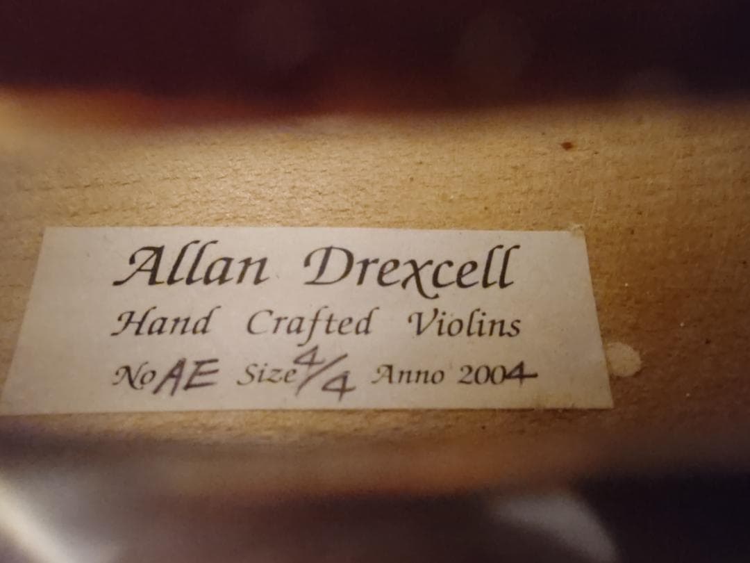 送料無料】バイオリンセット 4/4 大人用 Allan Drexcell - メルカリ