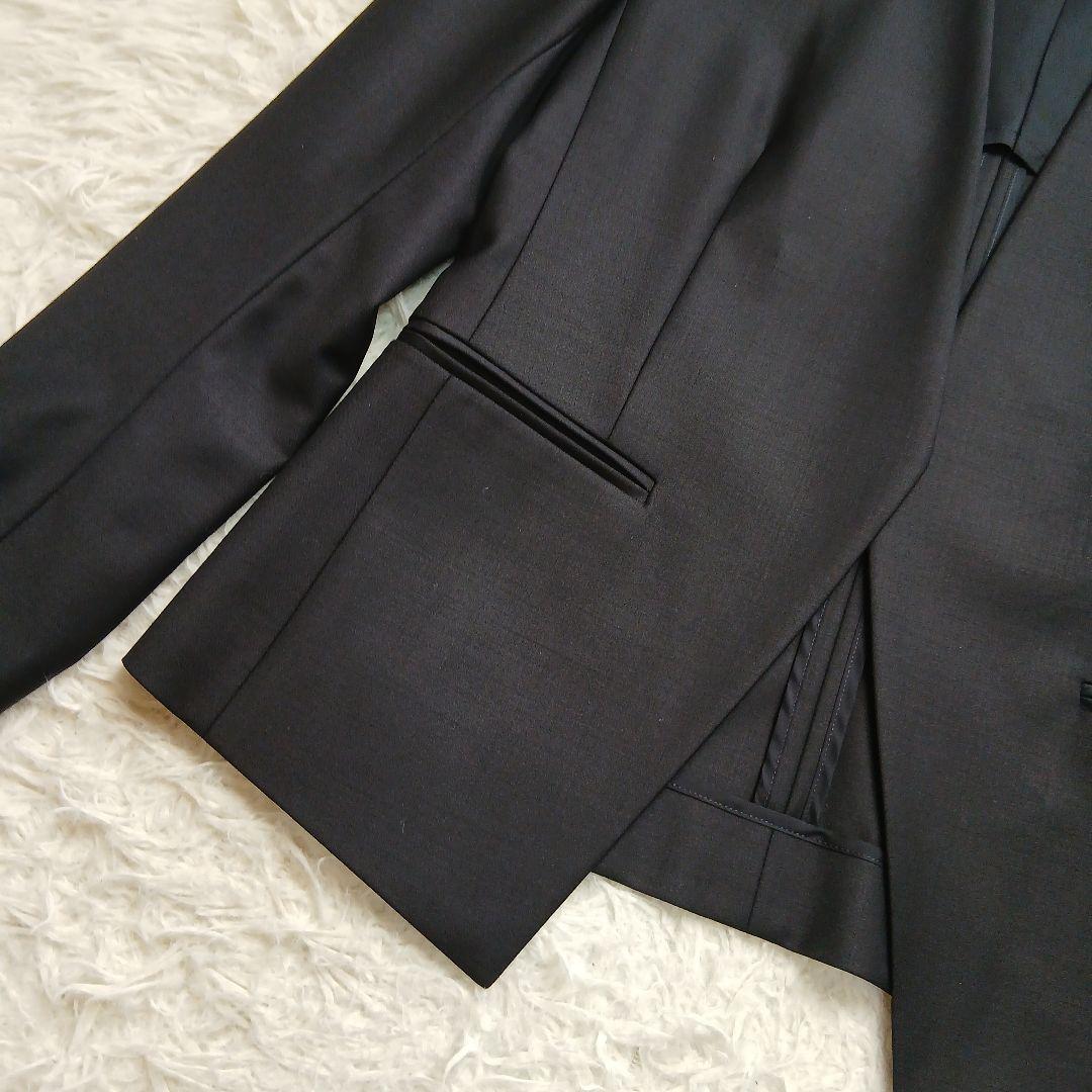 美品】【theory】ノーカラージャケット ワンピース セットアップスーツ