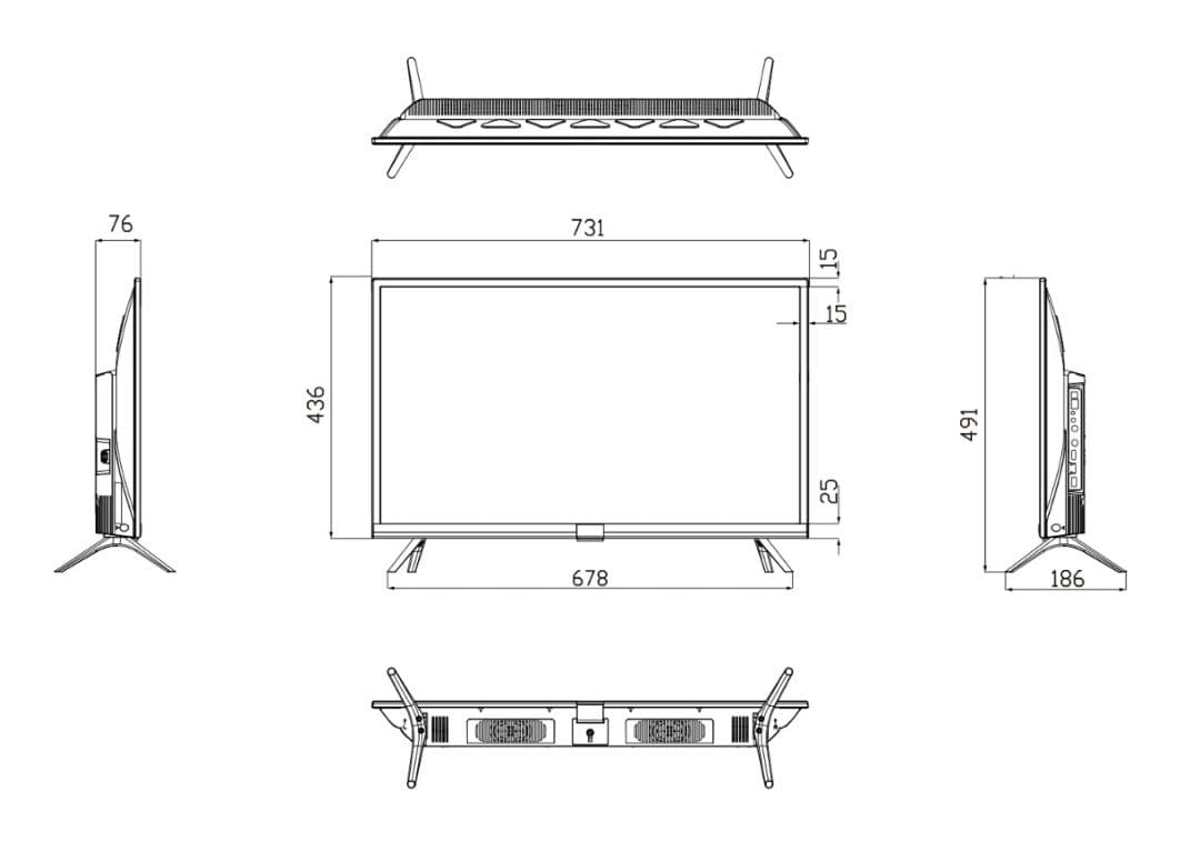 TCLスマートテレビ 2021年製 動画アプリ/地上波Android搭載 - メルカリ
