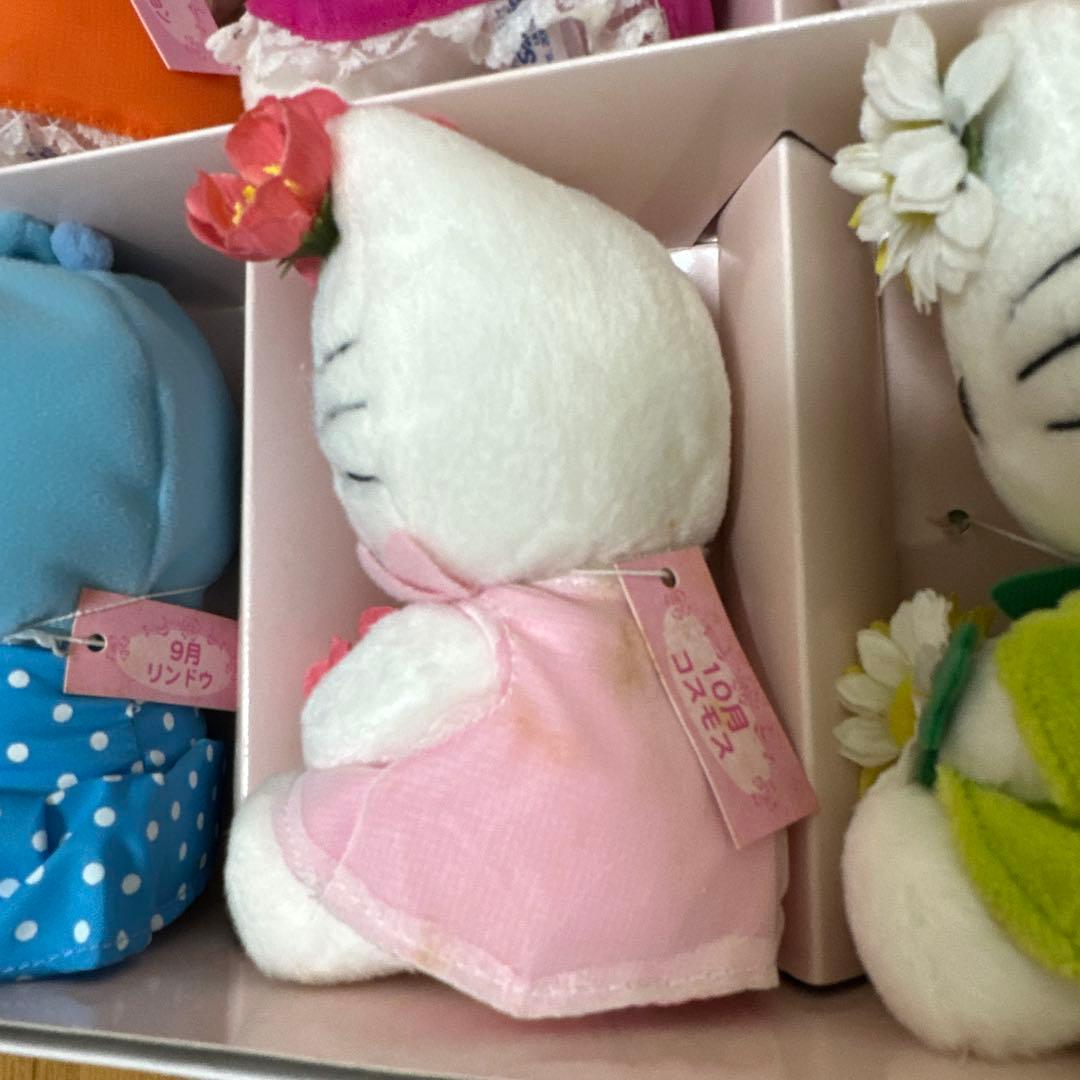 サンリオ キティ ぬいぐるみ バースデー フラワー コレクション 2003