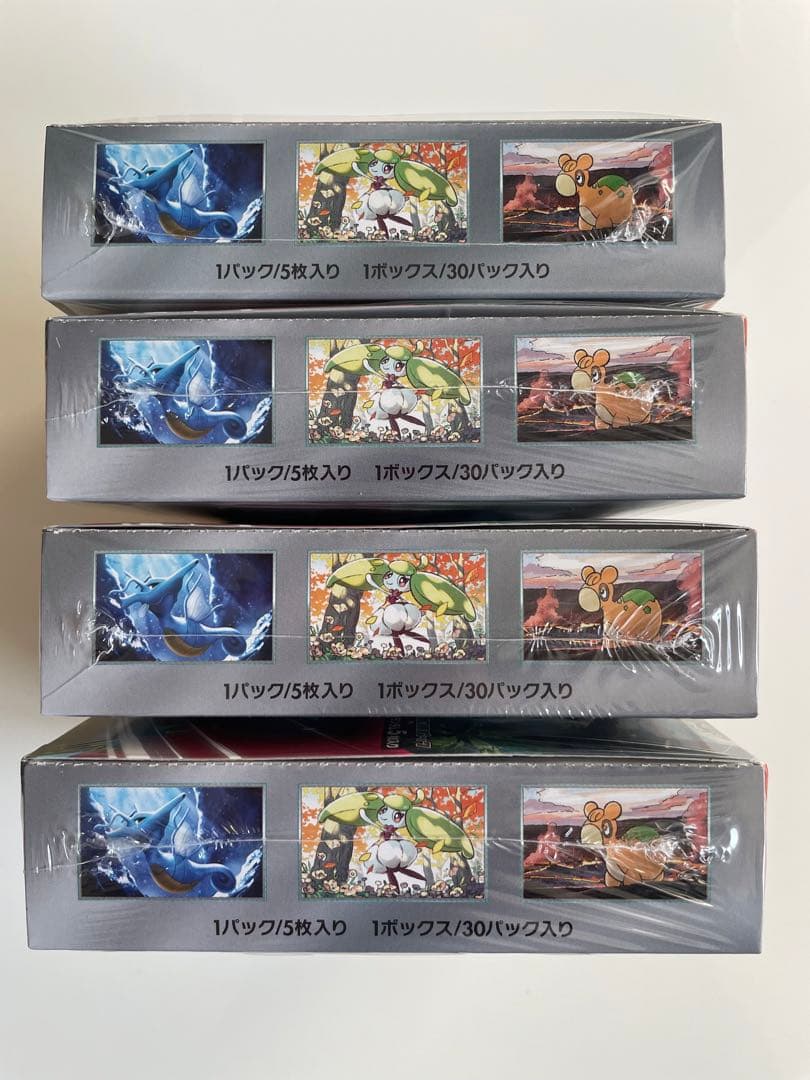 シュリンク付き】ポケモンカード 古代の咆哮 4BOX