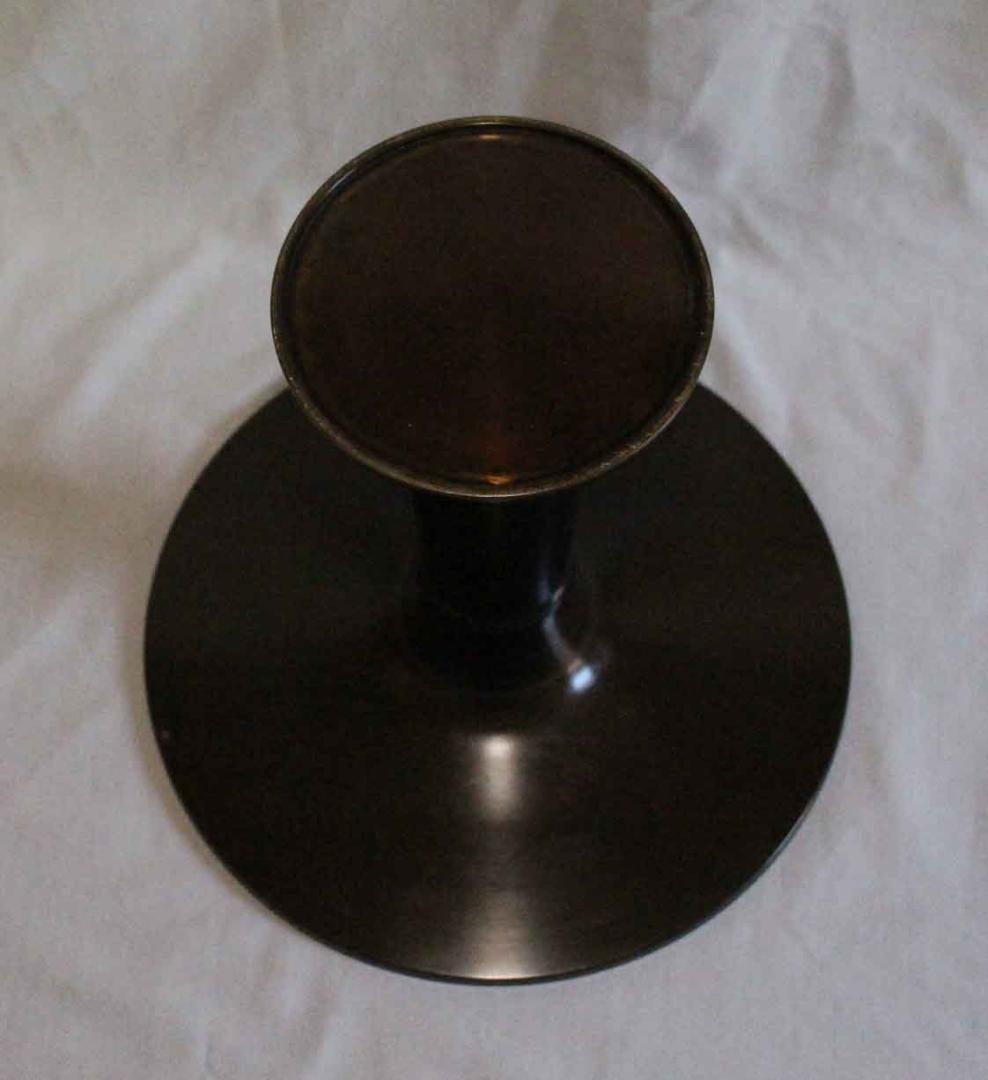 メ*1様 銅花器 池坊 一文字 唐銅 華道 銅器 花生 花瓶 薄端