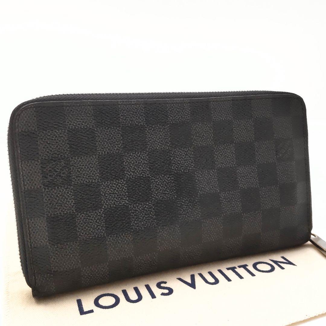 ルイヴィトン ダミエ グラフィット ジッピー オーガナイザー 長財布