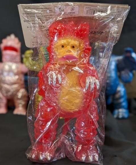 マグラ＆レッドキング＆チャンドラー＆ピグモン（ブルマァク復刻）ソフビ４体セット