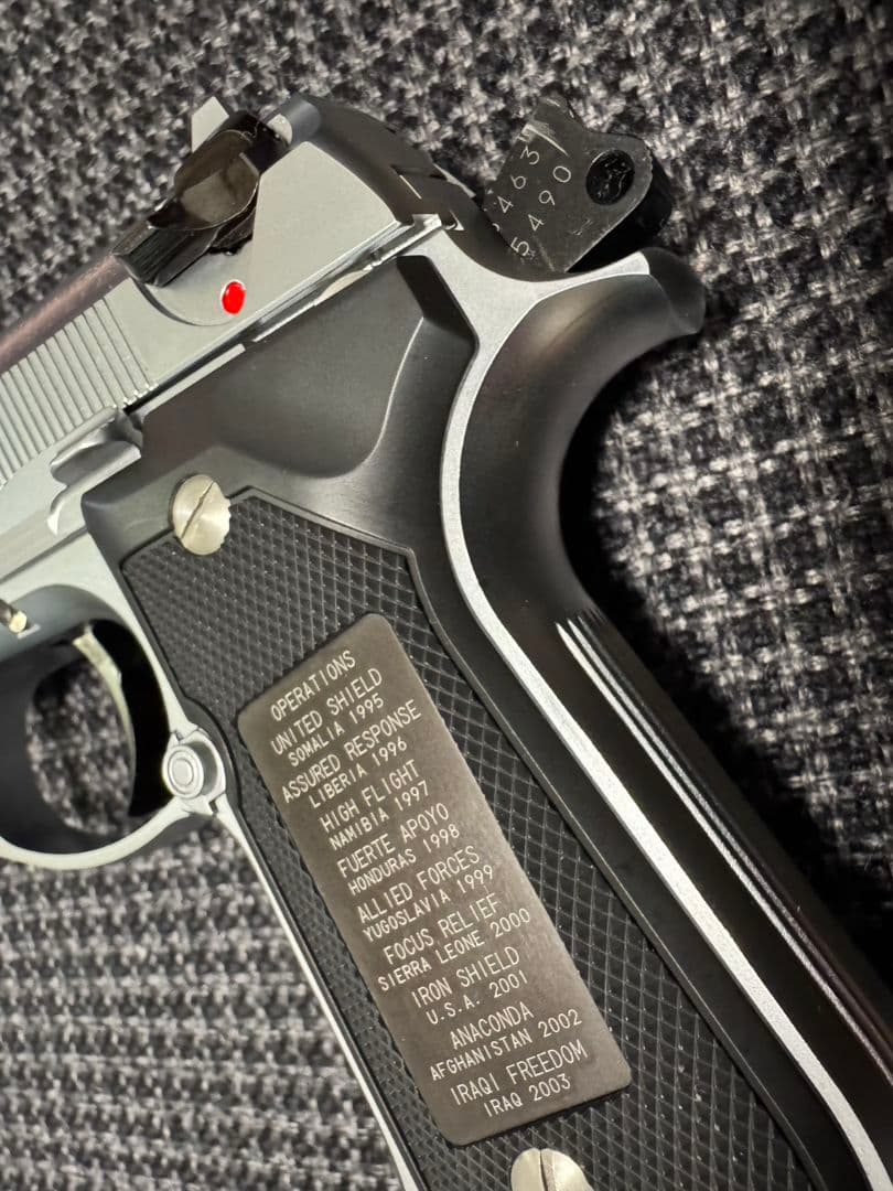 KSC M9 アニバーサリーシルバーリミテッド ABS 非07/ガスブローバック