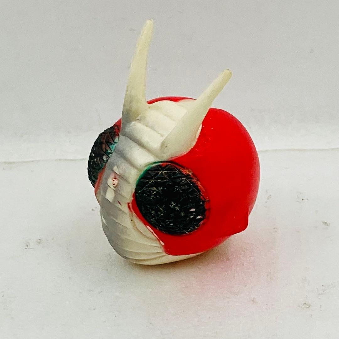 当時物 旧バンダイ 仮面ライダーV3 ソフビ マスクのみ