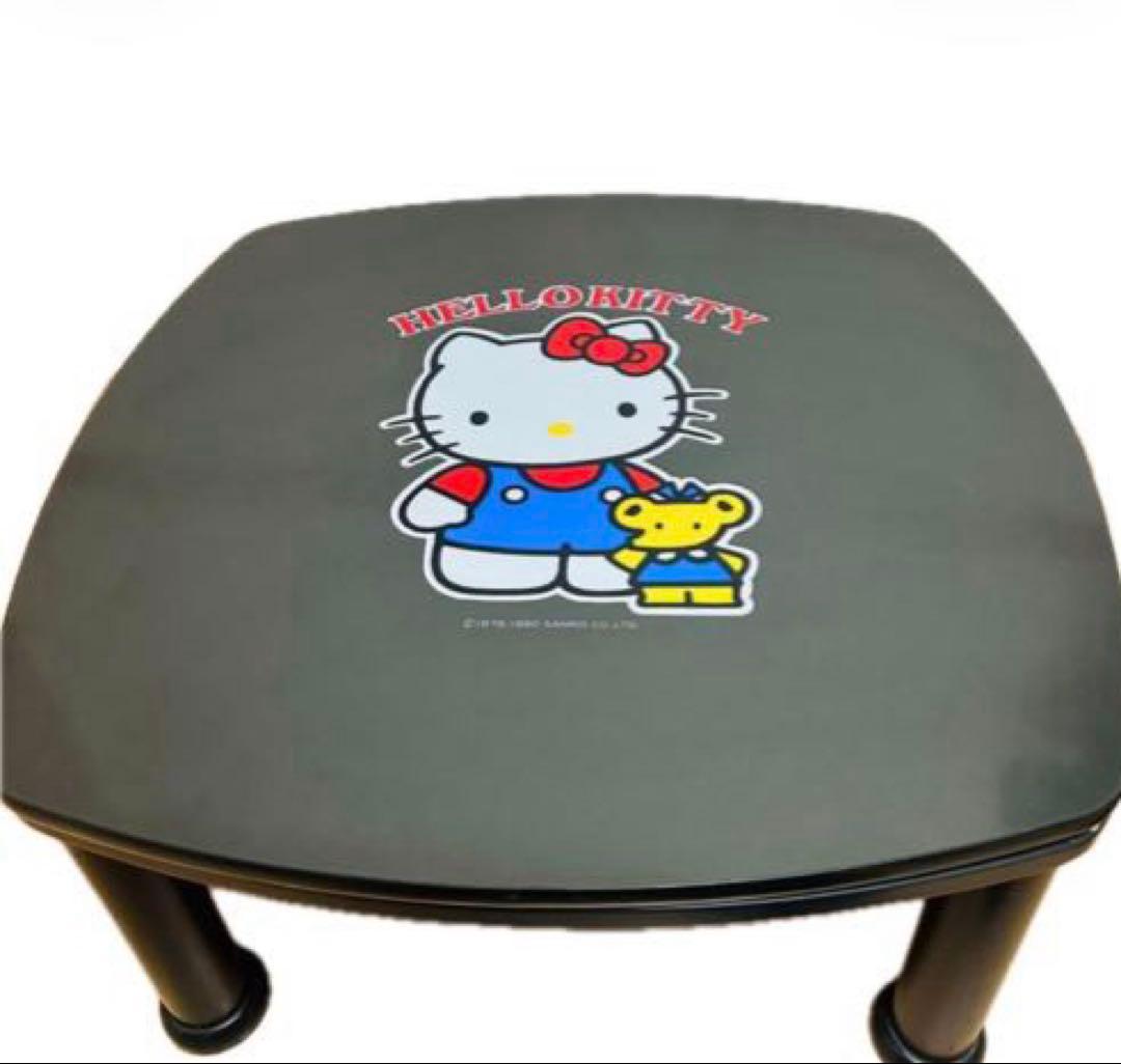 希少 サンリオ キティちゃん こたつテーブル コタツ 1990年製 可動品