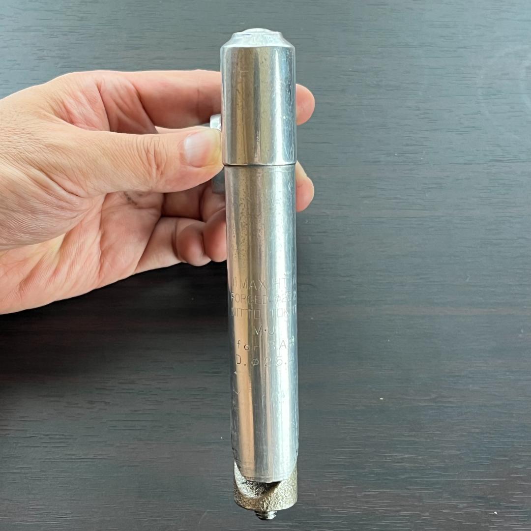 NITTO 日東 FORGED 鍛造スレッドステム 90mm ブルーラグ - メルカリ