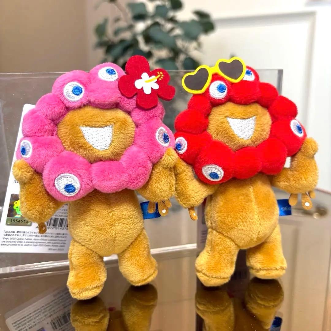 可愛いお顔厳選ペアセット♡ボールチェーンマスコット(日焼け