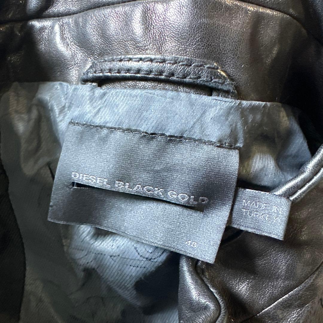 ジャケット・アウター DIESEL BLACK GOLD \"biker\" leather riders