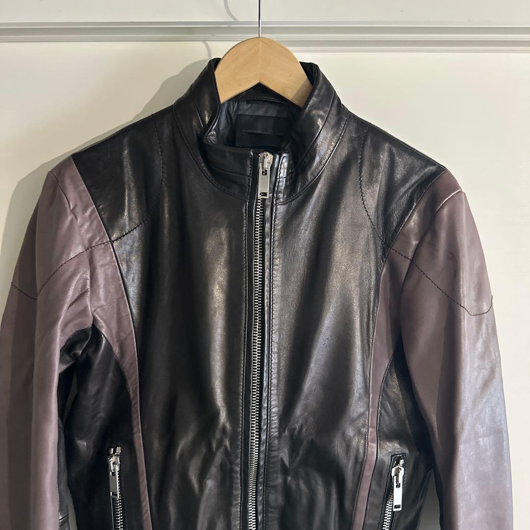 ジャケット・アウター DIESEL BLACK GOLD \"biker\" leather riders