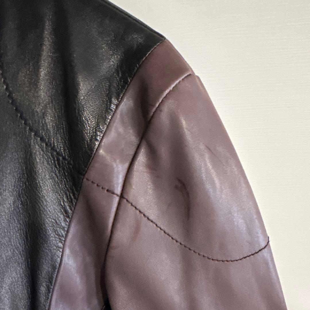 ジャケット・アウター DIESEL BLACK GOLD \"biker\" leather riders