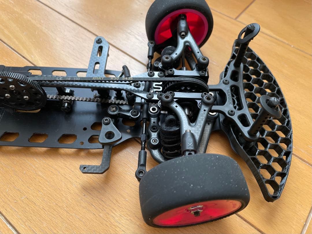 XRAY X4 2024 アルミシャーシ タミヤ RX7未使用ボディつき