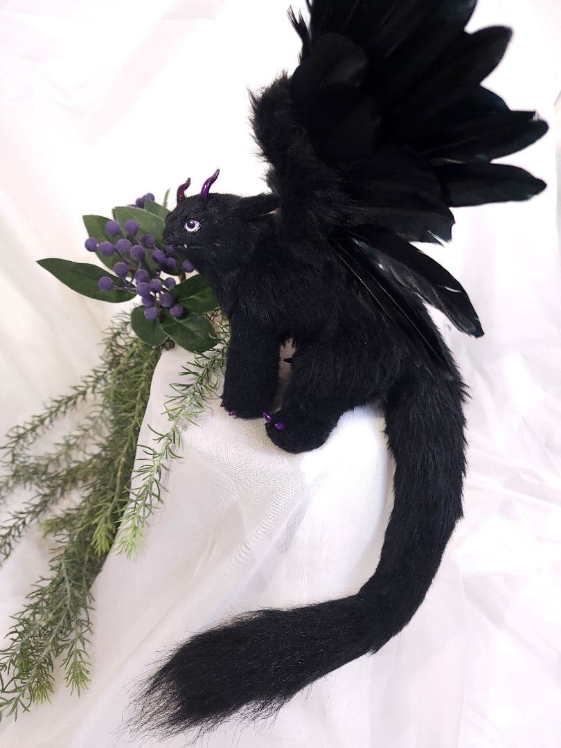 アートドール ぬいぐるみ　ドラゴン　一点物