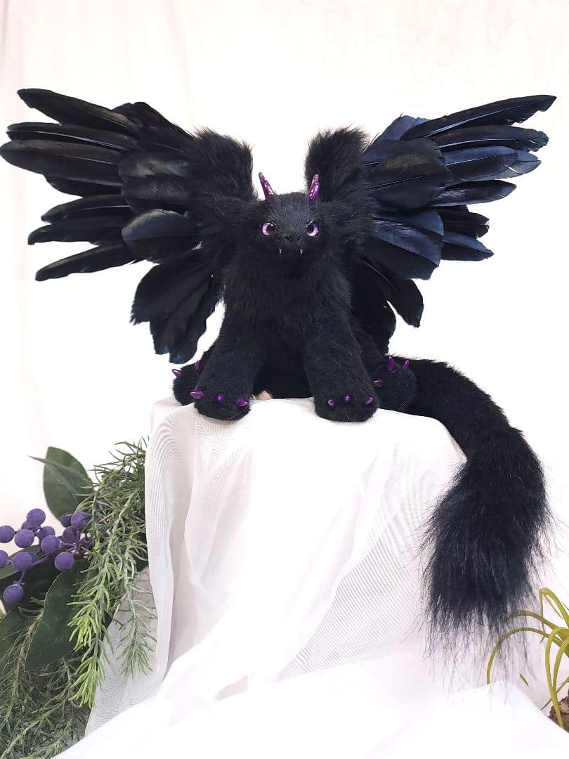 アートドール ぬいぐるみ　ドラゴン　一点物