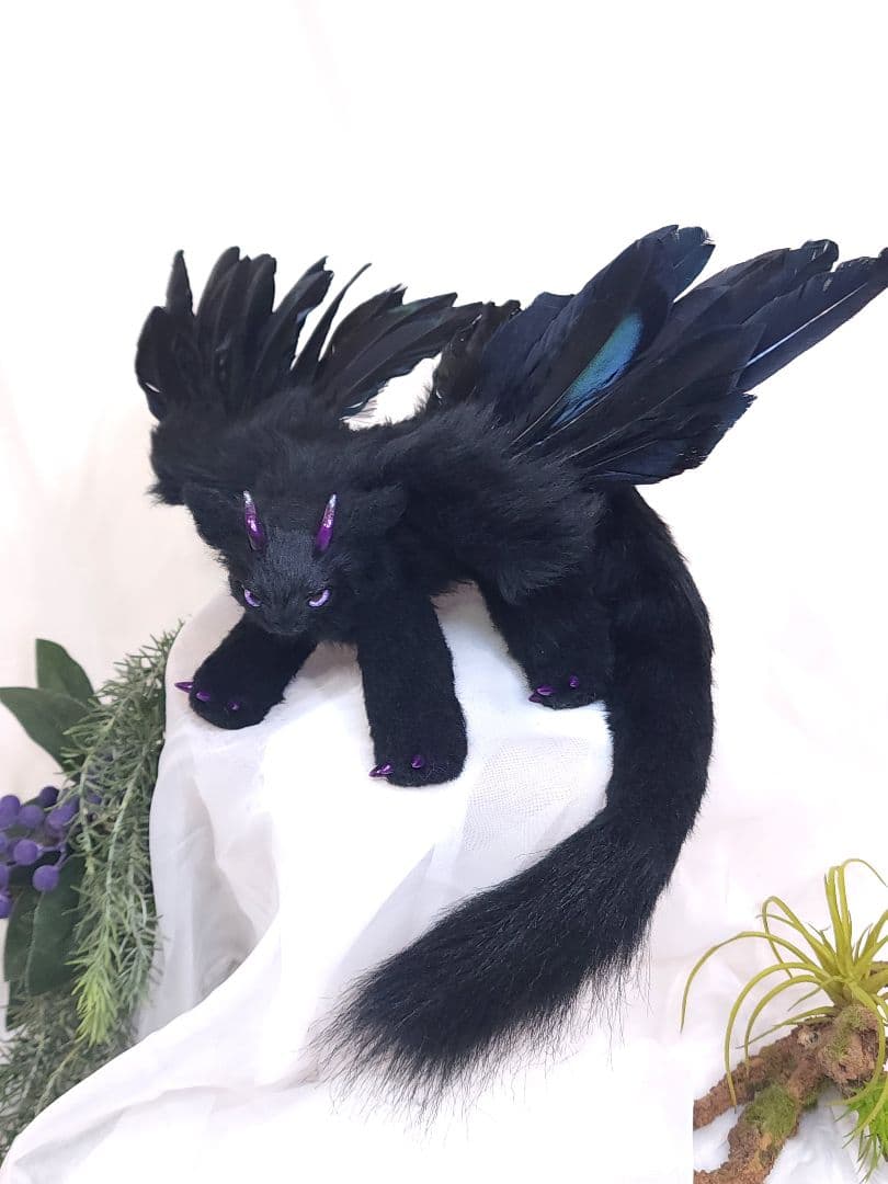 アートドール ぬいぐるみ　ドラゴン　一点物