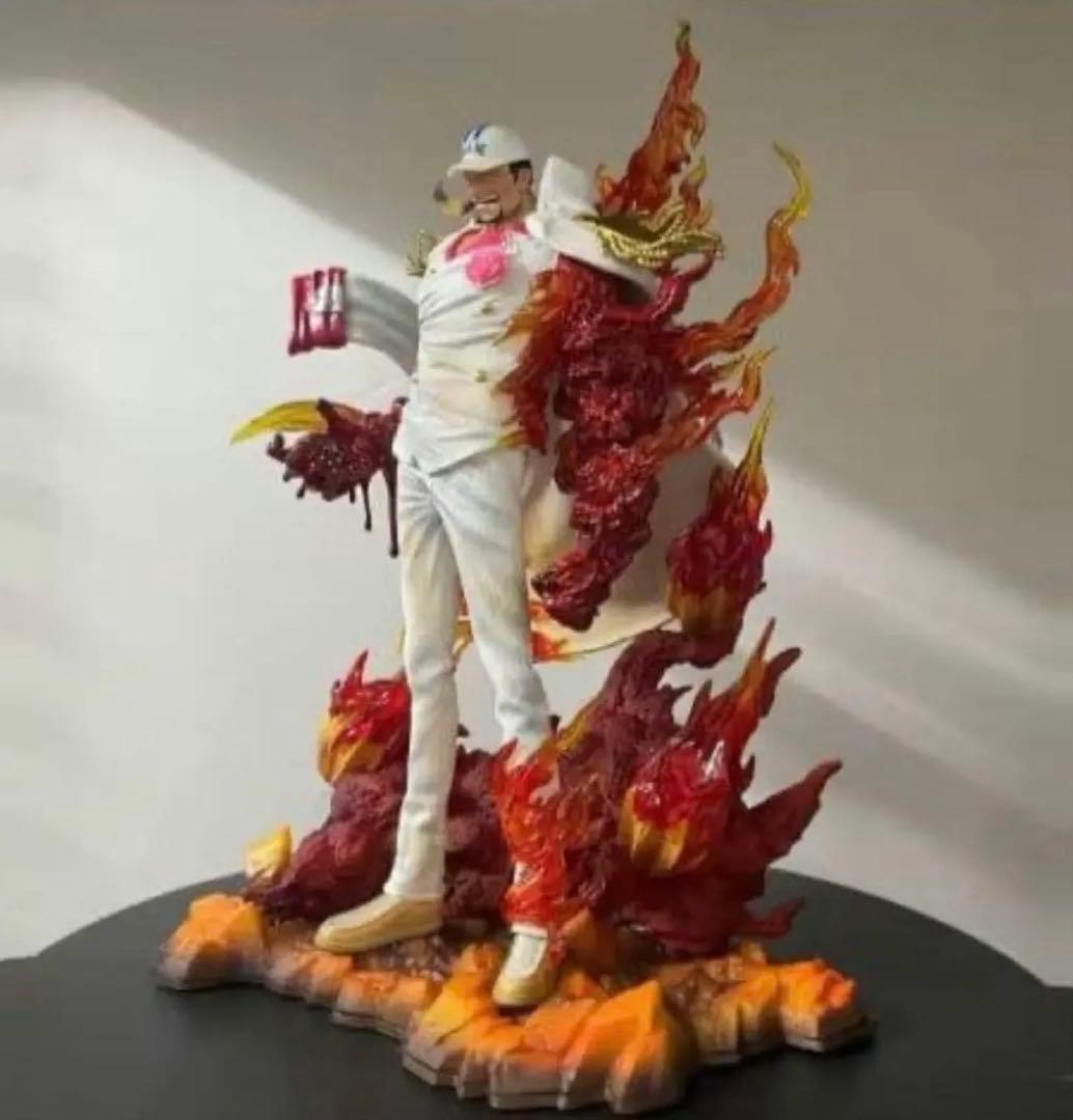 ワンピース　海軍 赤犬　サカズキ　フィギュア　ガレージキット