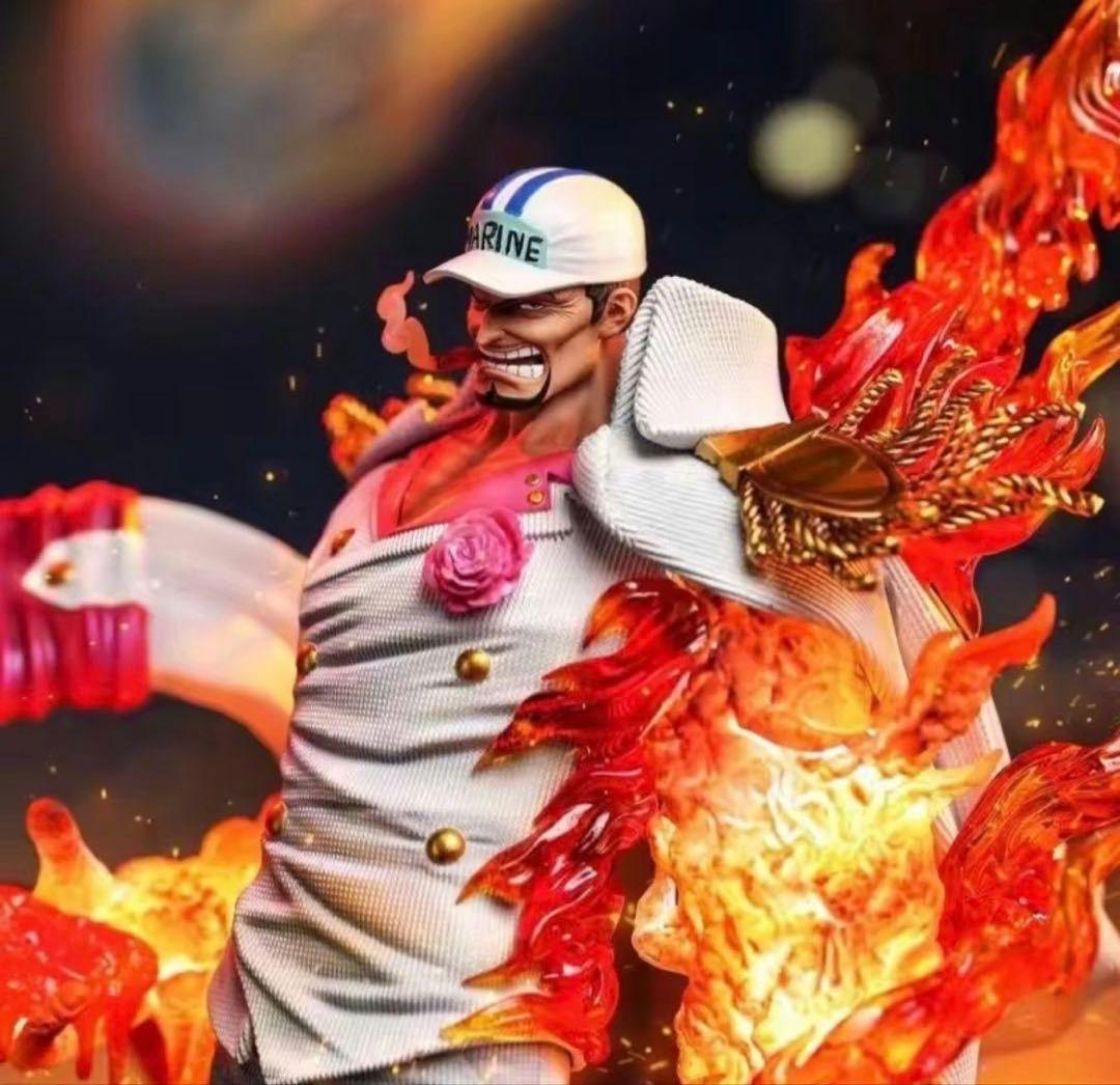 ワンピース　海軍 赤犬　サカズキ　フィギュア　ガレージキット