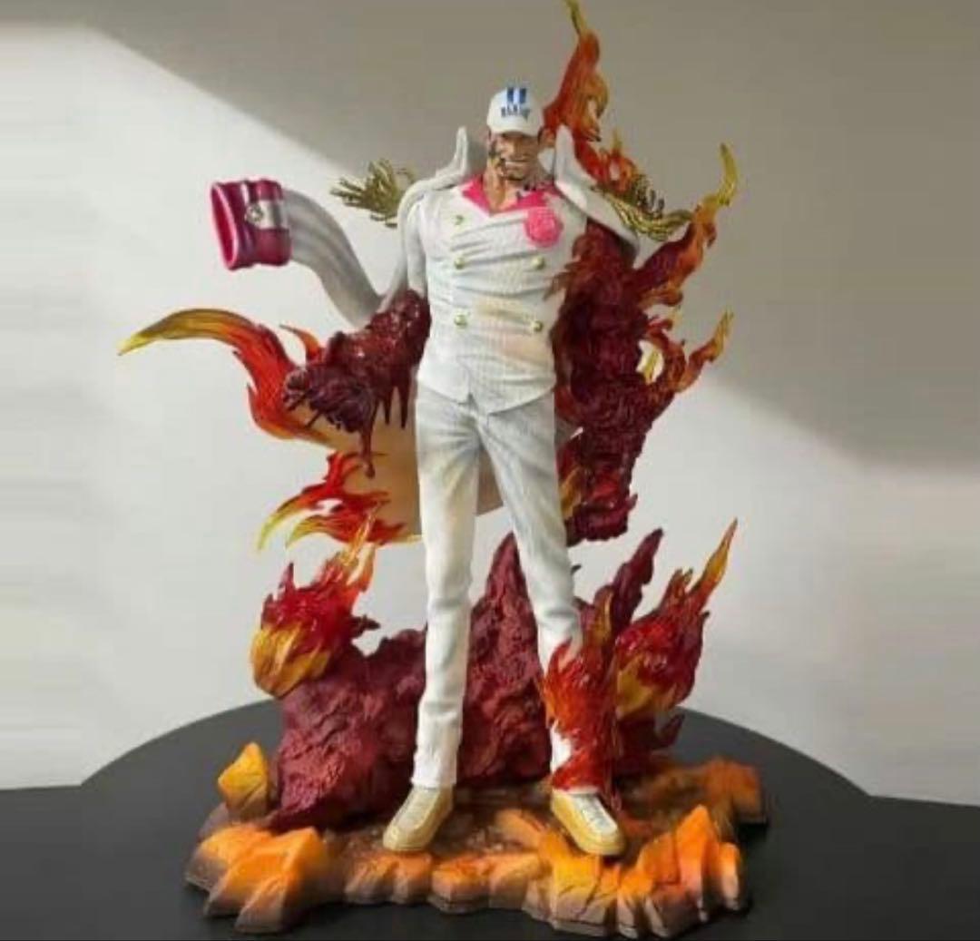 ワンピース　海軍 赤犬　サカズキ　フィギュア　ガレージキット