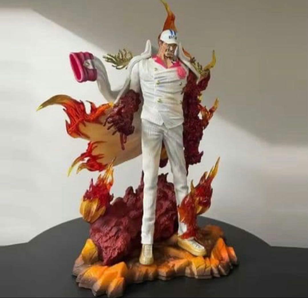 ワンピース　海軍 赤犬　サカズキ　フィギュア　ガレージキット