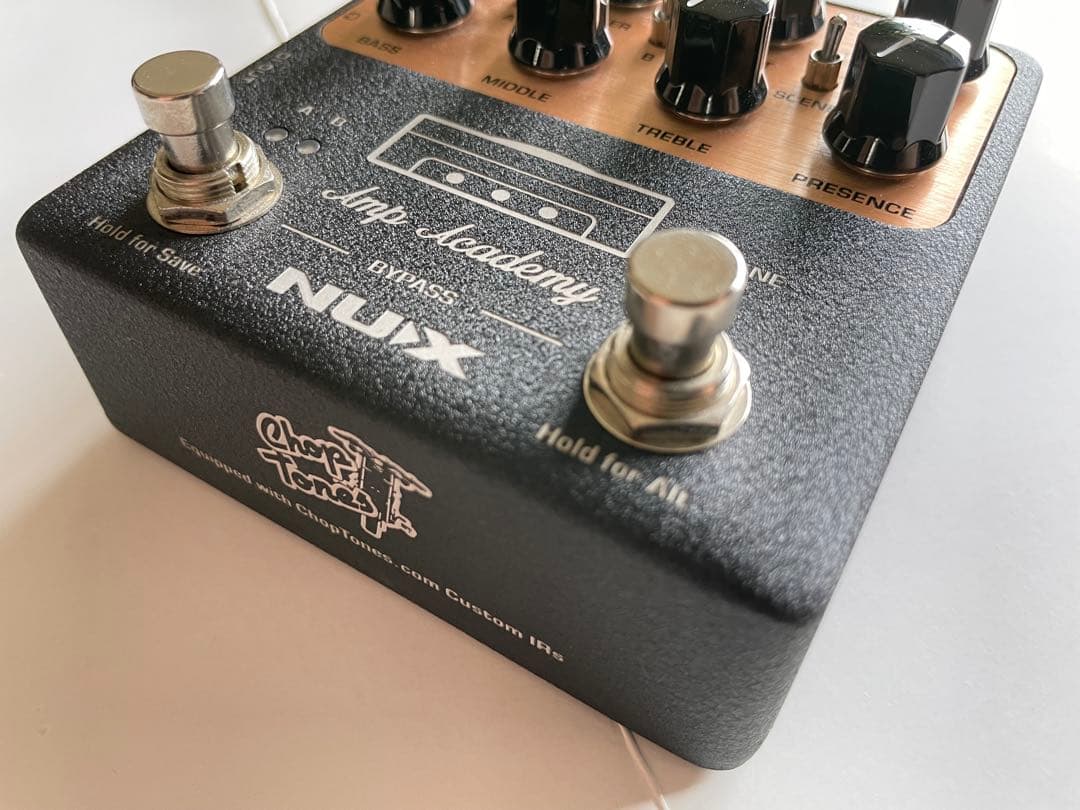美品 NUX Amp Academy 純正アダプター未使用専用ケーブル付き・元箱