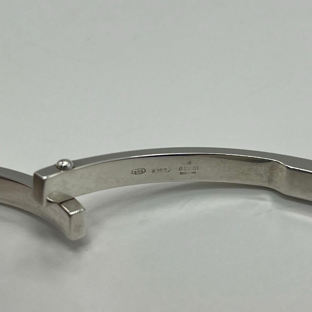 グッチ GUCCI バー プレート リンク ブレスレット SV925 希少 - メルカリ